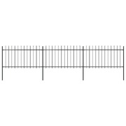 Garden Home Fence with Spear Top Steel