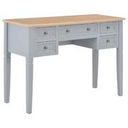 Writing Desk Grey Wood