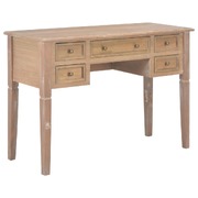 Writing Desk Brown Wood