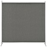 280265 1 Panel Room Divider Anthracite 175x180 cm