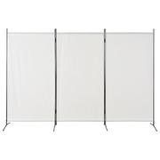 280267 3-Panel Room Divider White