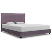 Bed Frame Taupe Fabric King Single