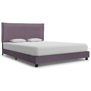 Bed Frame Taupe Fabric King
