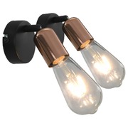2 pcs Spot Lights with Filament Bulbs