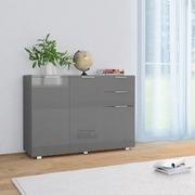 Sideboard High Gloss Grey