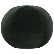 Pouffe Cotton Velvet Green