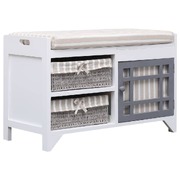 Hall Bench White 