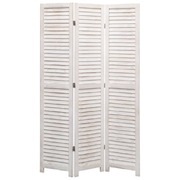3-Panel Room Divider 105x165 cm Wood