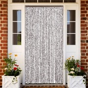 Insect Curtain Brown and Beige