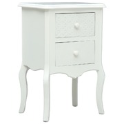 Bedside Cabinet White