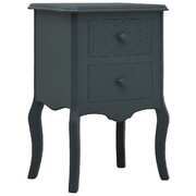 Bedside Cabinet Grey