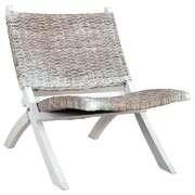 Relaing Chair White Natural