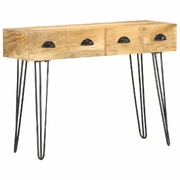 Console Table 100x35x76 cm Solid Mango Wood