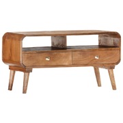 TV Cabinet 2 Darwers Solid mango wood