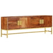 TV Cabinet Solid Acacia Wood