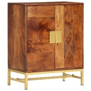 Sideboard 2 Doors Acacia Wood 