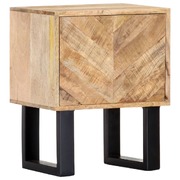 Bedside Cabinet Solid Mango Wood