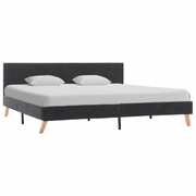 Bed Frame Blue Fabric King