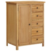 Wardrobe Solid Oak Wood