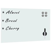Wall Mounted Magnetic Whiteboard Glass