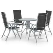 Durable 5 Piece Garden Dining Set Garden Gathering Urban Style 