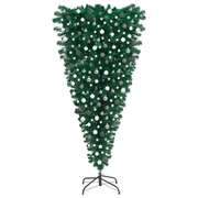 Upside-down Artificial Christmas Tree with LEDs&Ball Set