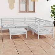 Functional 6 Piece Garden Lounge Set Home Decor Accent Patio Relax 