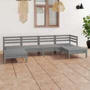 Minimalist 6 Piece Garden Lounge Set Home Decor Accent Garden Leisure 