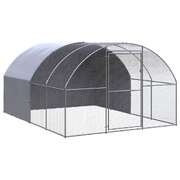 Galvanised Steel Chicken Coop 3x4x2m | EXTG