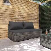 Modern 2 Piece Garden Lounge Set Daily Living Essential Garden Leisure 