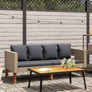 Comfortable 2 Seater Garden Sofa with Lounge Area Essentials 