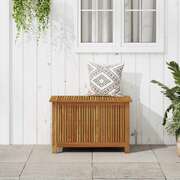 Garden Storage Box Solid Acacia Wood