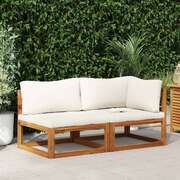 Space Saving 2 Piece Sofa Set with Home Decor Accent Urban Style 