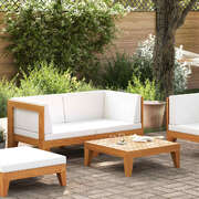 Functional 2 Piece Garden Lounge Set Indoor Outdoor Use Boho 