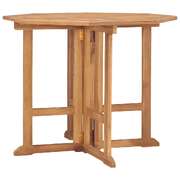 Decorative Folding Garden Dining Table 90x90x75 Home Decor Accent Patio Relax 