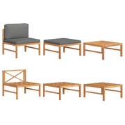 Minimalist 3 Piece Garden Lounge Set Garden Gathering Patio Relax 