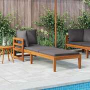 Elegant Sun Lounger with 1 Armrest Living Space Upgrade Modern Living 