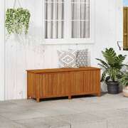 Garden Storage Box Solid Wood Acacia