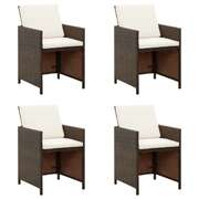 Versatile Garden Chairs with Cuhsions 4 Living Space Upgrade Urban Style 