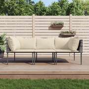 Comfortable 3 Piece Garden Lounge Set Garden Gathering Essentials 
