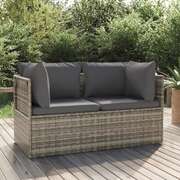 Space Saving 2 Seater Garden Sofa with Relaxing Seating Urban Style 