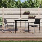 Versatile 3 Piece Garden Dining Set Daily Living Essential Summer 