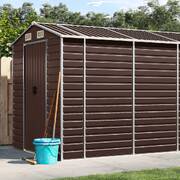 Galvanised Steel Garden Shed for Stylish