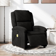 Electric Massage Recliner Chair Black