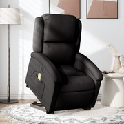 Electric Stand up Massage Recliner Chair Black