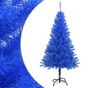 Artificial Christmas Tree with Stand Blue 150 cm PVC