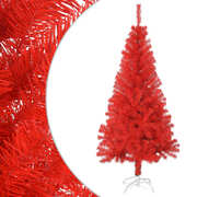 Artificial Christmas Tree with Stand Red 150 cm PVC
