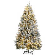 Artificial Christmas Tree 300 LEDs, Ball Set 210 cm