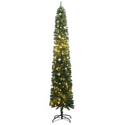Slim Christmas Tree 300 LEDs , Ball Set 270 cm