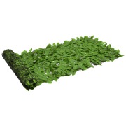 Balcony Privacy Screen with Green Leaves Stylish